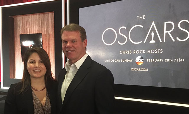 oscars-lg Martha Ruiz and Brian Cullinan, CPAs at PwC in Los Angeles