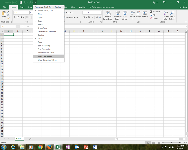 Quick Access Toolbar