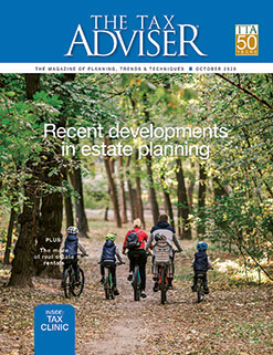 The Tax Adviser, October 2020